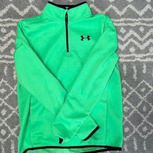 Boys fleece quarter zip under armor